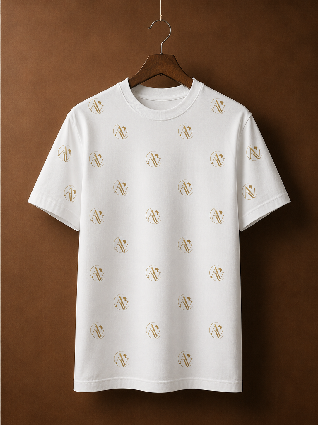 AV logo designed shirt